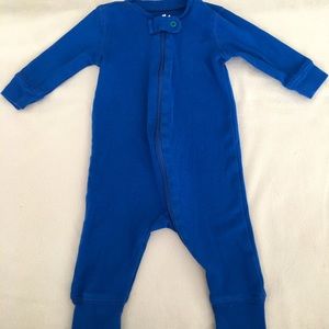 Organic Cotton Zip Romper